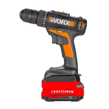 Load image into Gallery viewer, Craftsman 20V to WORX 20V PowerShare (Orange) Battery Adapter