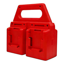 Load image into Gallery viewer, 4-Bank Battery Holder & Carrier for Milwaukee M18 18V Batteries