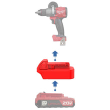 Load image into Gallery viewer, Porter Cable 20V to Milwaukee 18V Battery Adapter