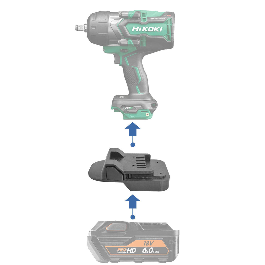 AEG 18V to Hikoki 18V Battery Adapter