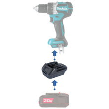 Load image into Gallery viewer, Bauer 20V to Makita 18V Battery Adapter
