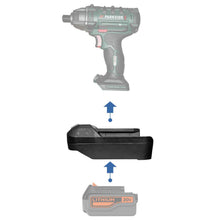 Load image into Gallery viewer, Black and Decker 20V to Parkside X20V Battery Adapter
