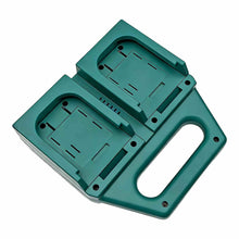 Load image into Gallery viewer, 4-Bank Battery Holder &amp; Carrier for Bosch Professional (Blue) GBA 18V Batteries
