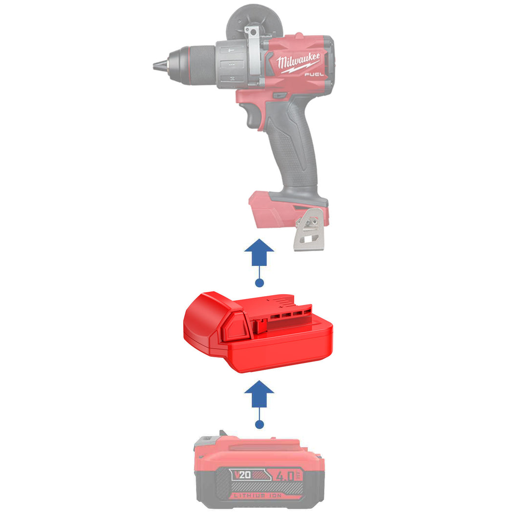Craftsman 20V to Milwaukee 18V Battery Adapter