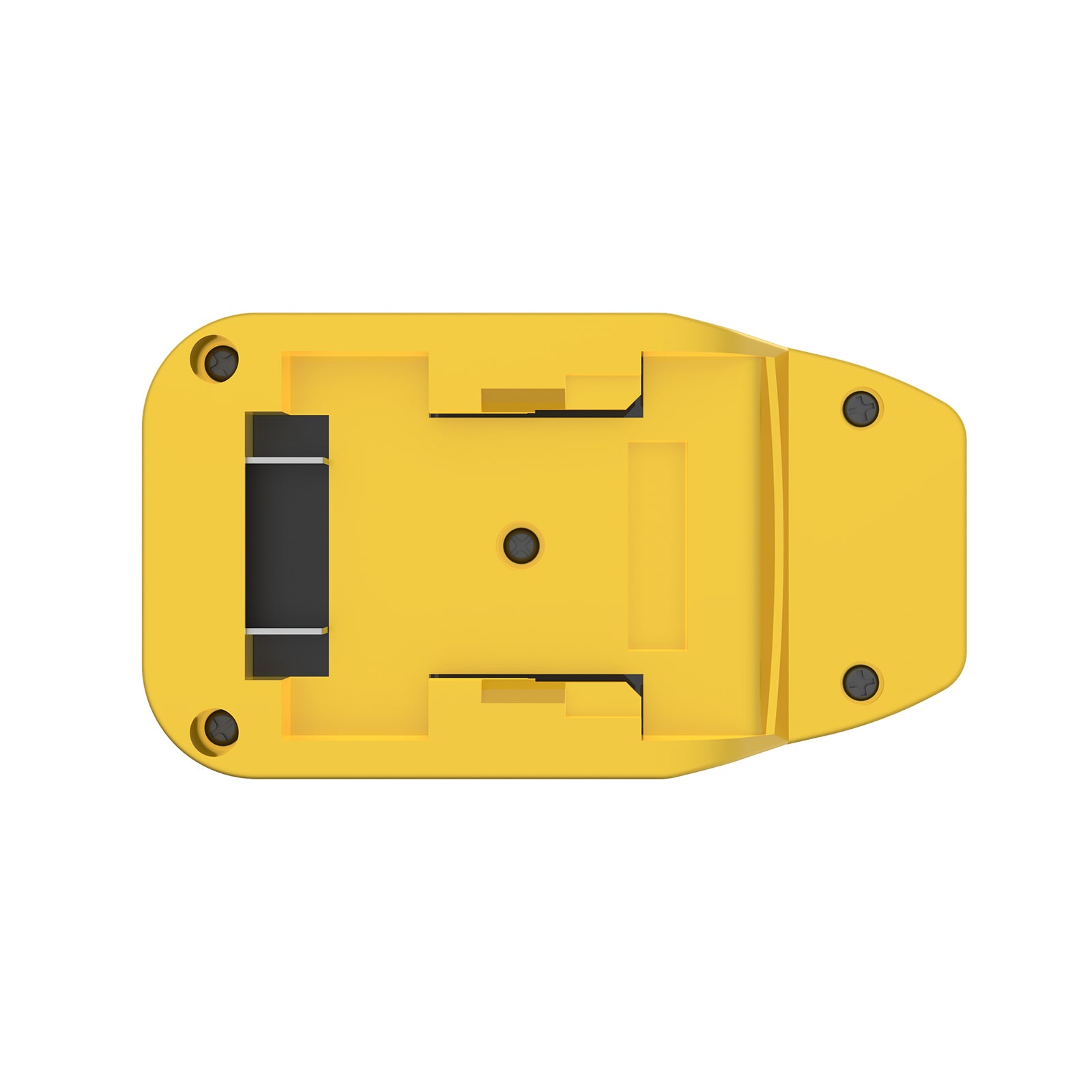 DeWalt 20V MAX to Craftsman 20V Bolt-On battery adapter - battery-side connection, terminal block and copper contacts