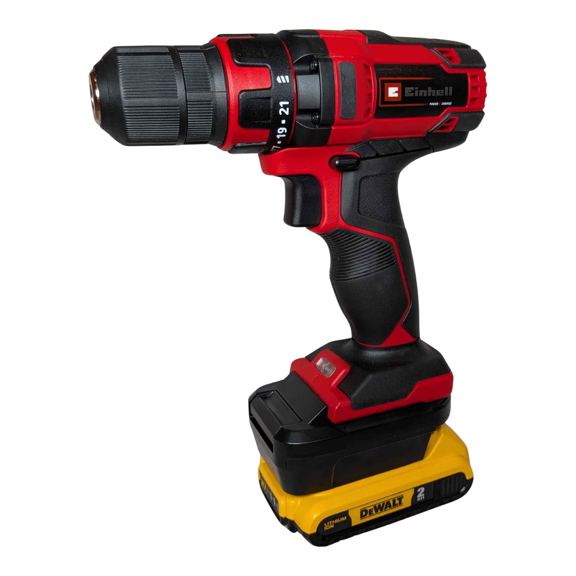 DeWalt 20V to Einhell PXC 18V Battery Adapter