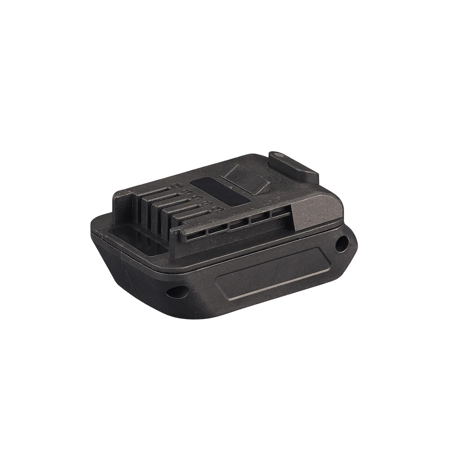 DeWalt 20V MAX to Mastercraft 20V (PWRPOD / Blue) battery adapter - Mastercraft tool-side connection