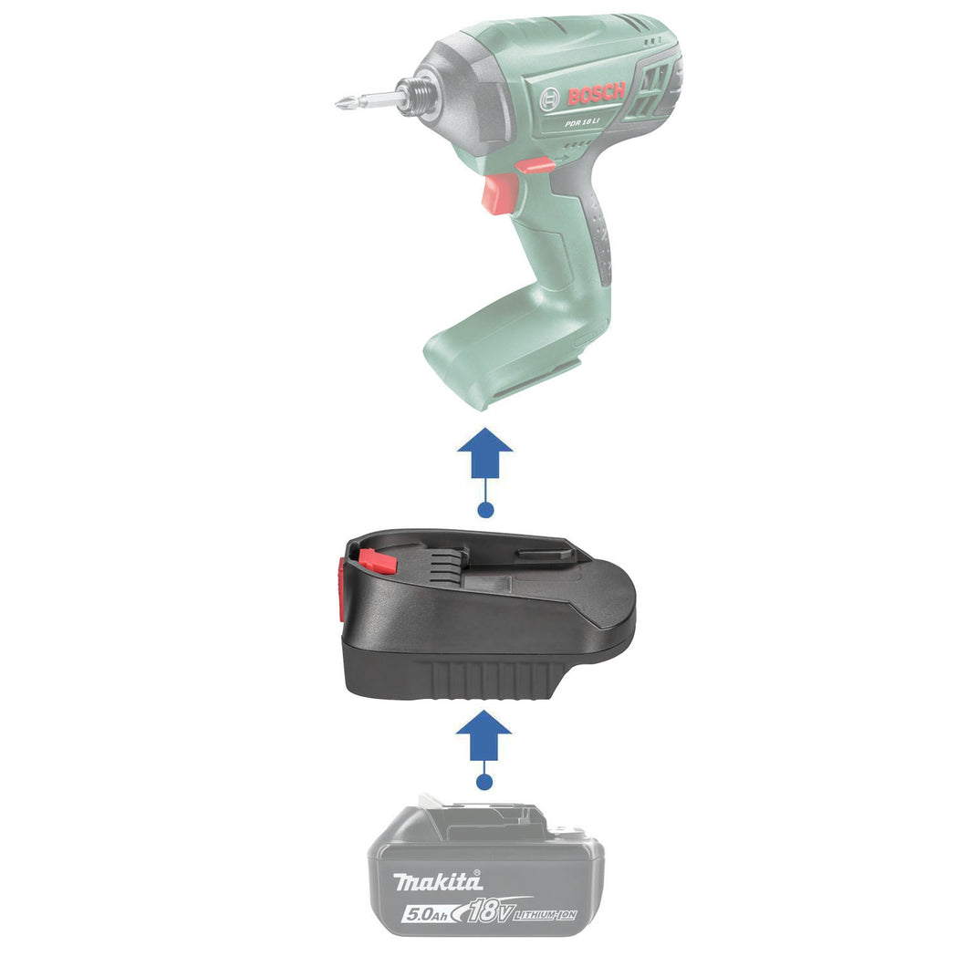 Makita 18V to Bosch (Green) 18V Battery Adapter