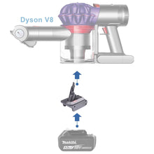 Load image into Gallery viewer, Makita 18V to Dyson V8 Battery Adapter
