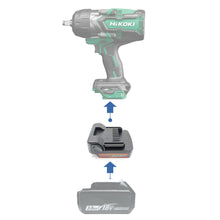Load image into Gallery viewer, Makita 18V to Hikoki 18V Battery Adapter
