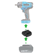 Load image into Gallery viewer, Makita 18V to Mastercraft 20V (Blue) Battery Adapter
