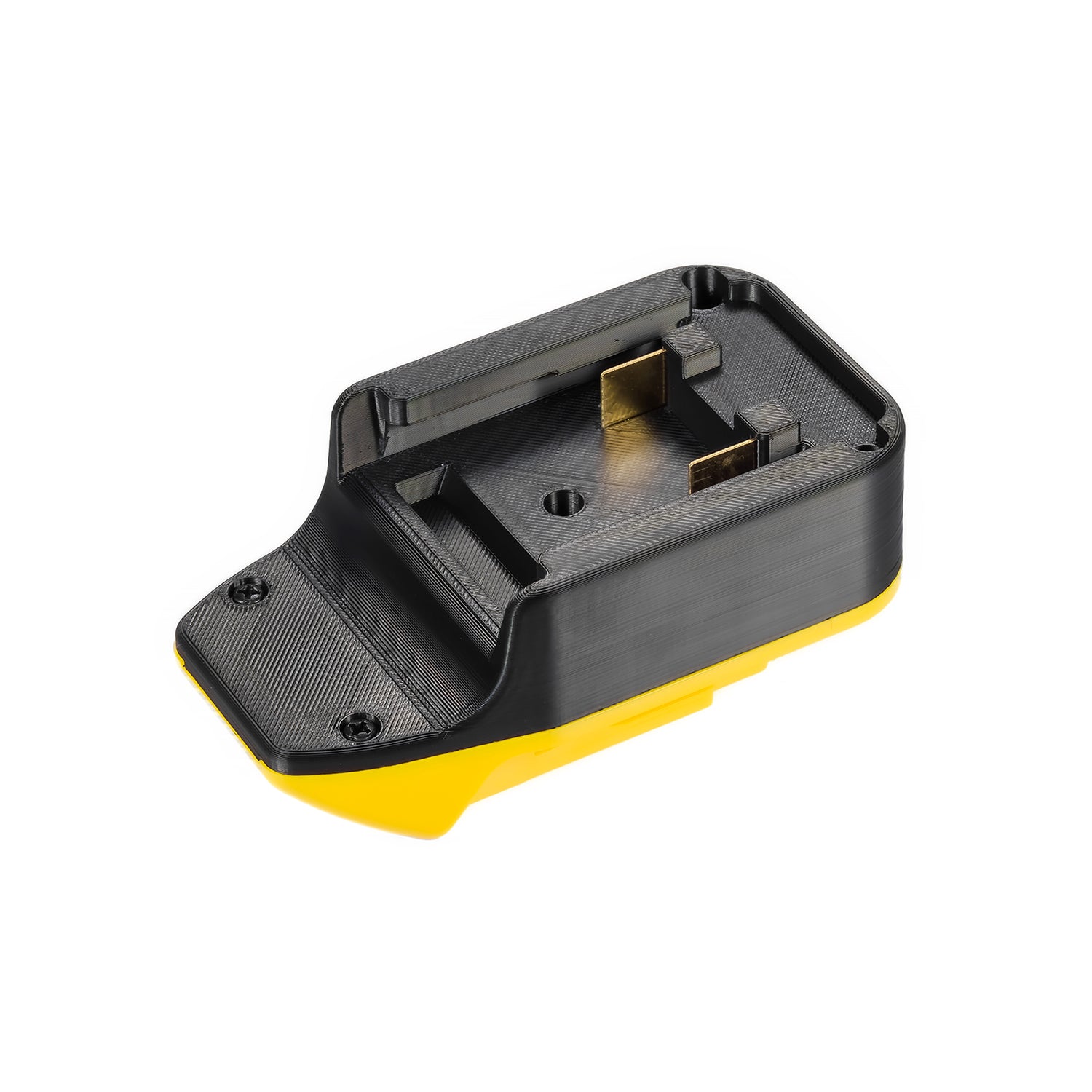 Mastercraft 20V (PWRPOD / Blue) to DeWalt 20V MAX battery adapter - black battery-side connection, twin copper blades