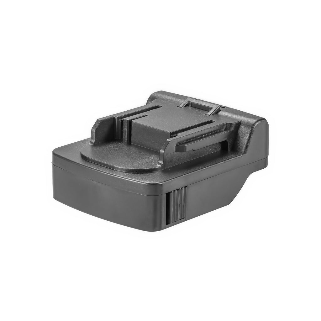 Metabo CAS 18V to RIDGID Plumbing battery adapter - RIDGID tool-side connection with raised terminal block