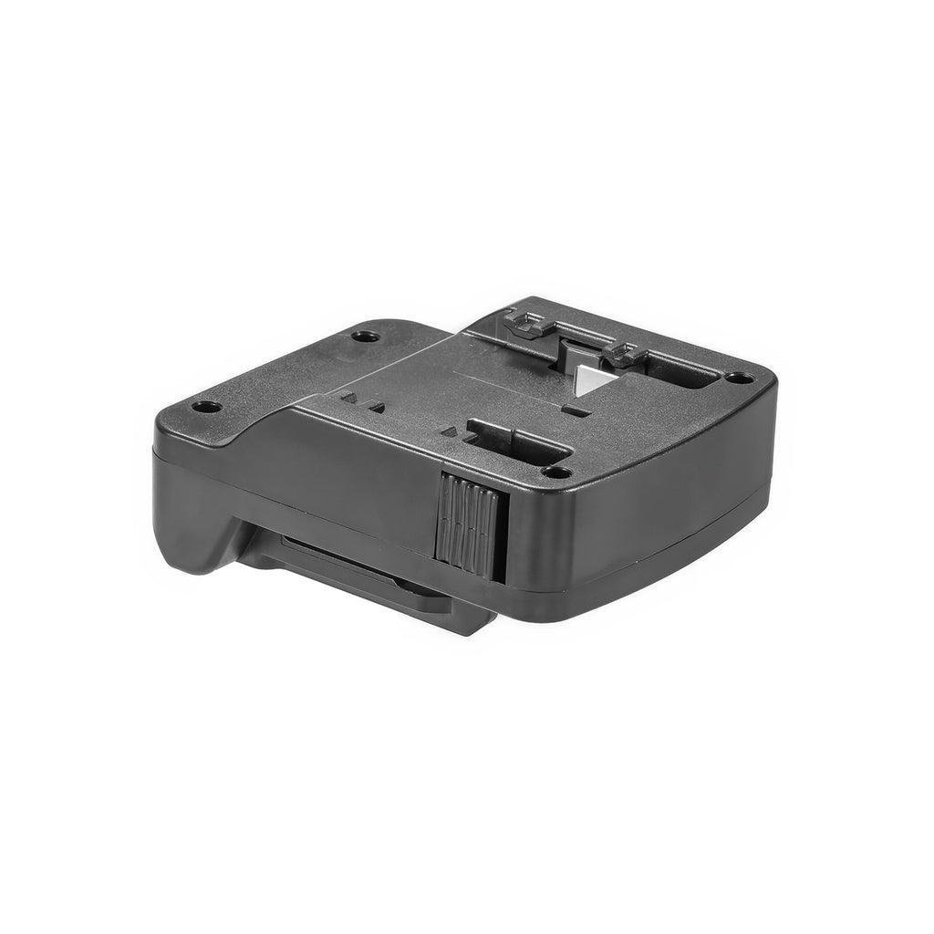Metabo CAS 18V to RIDGID Plumbing battery adapter - battery-side connection with guide tabs
