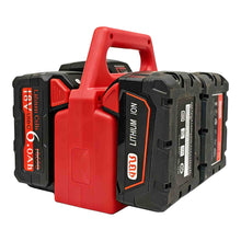 Load image into Gallery viewer, 4-Bank Battery Holder &amp; Carrier for Milwaukee M18 18V Batteries
