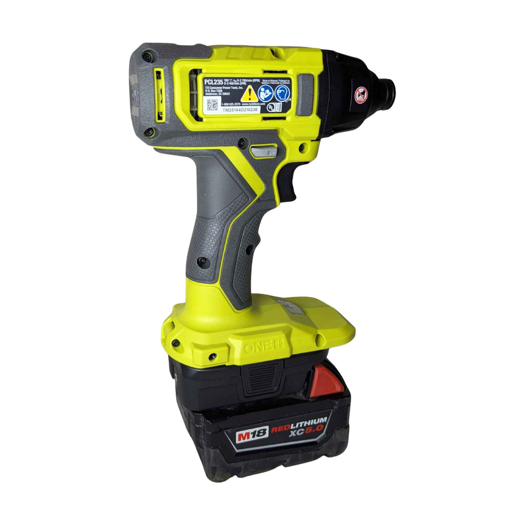 Milwaukee 18V to Ryobi 18V Battery Adapter