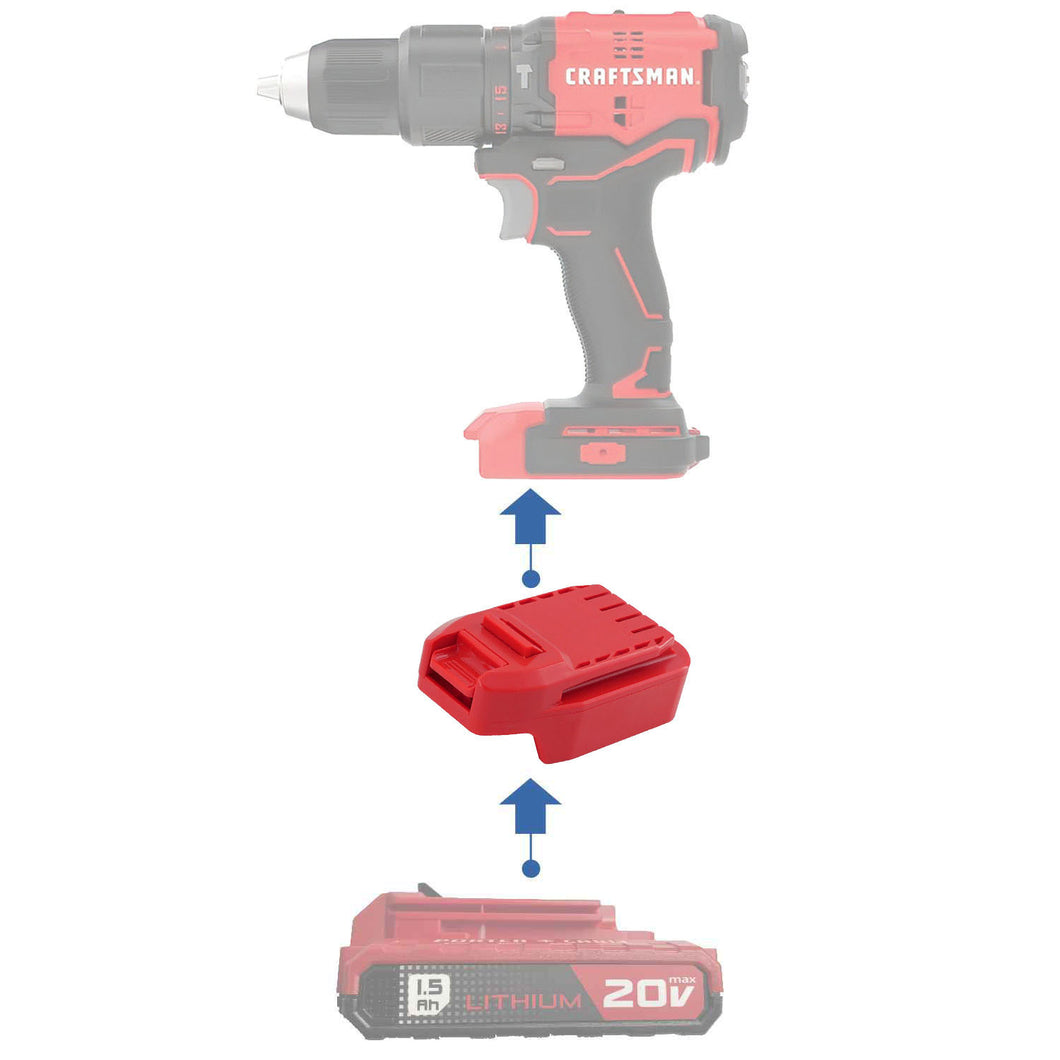 Porter Cable 20V to Craftsman 20V Battery Adapter