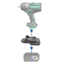 Load image into Gallery viewer, RIDGID 18V to Hikoki 18V Battery Adapter
