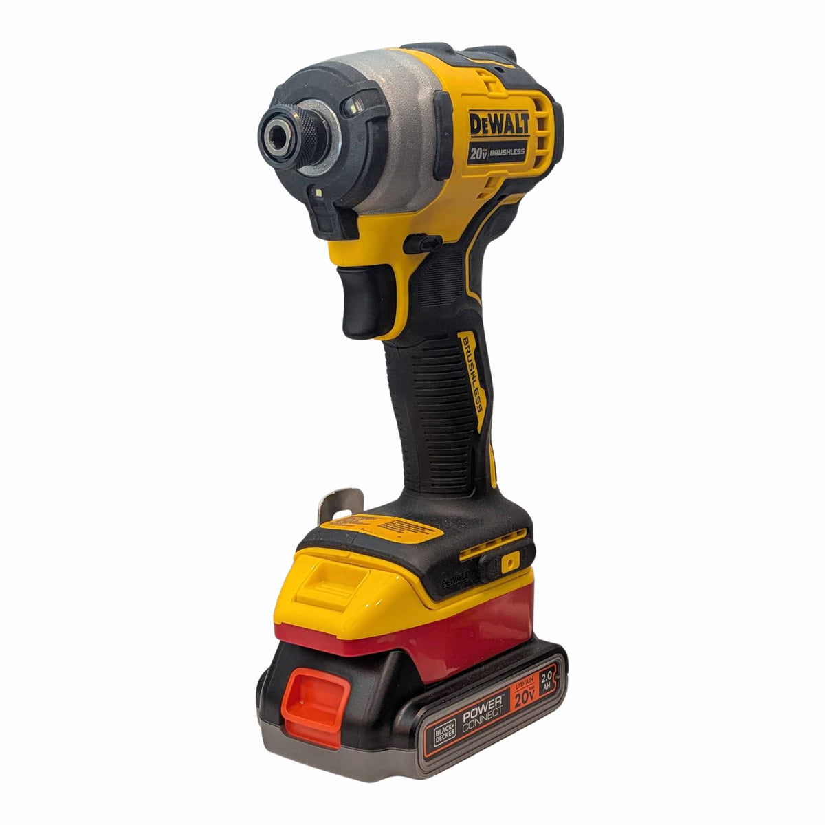 Black and Decker 20V to DeWalt 20V Battery Adapter