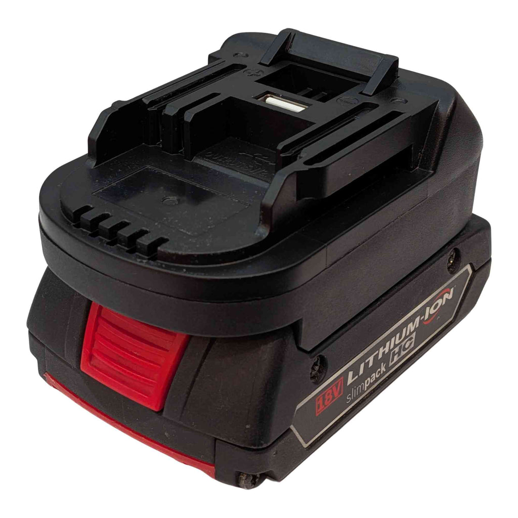 Bosch (Blue) 18V to RIDGID RED 18V Battery Adapter