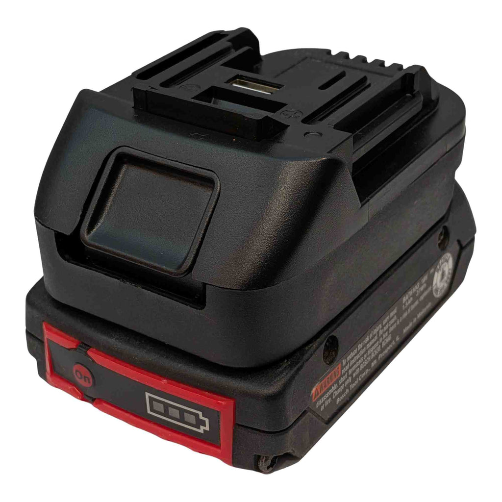 Bosch (Blue) 18V to RIDGID RED 18V Battery Adapter