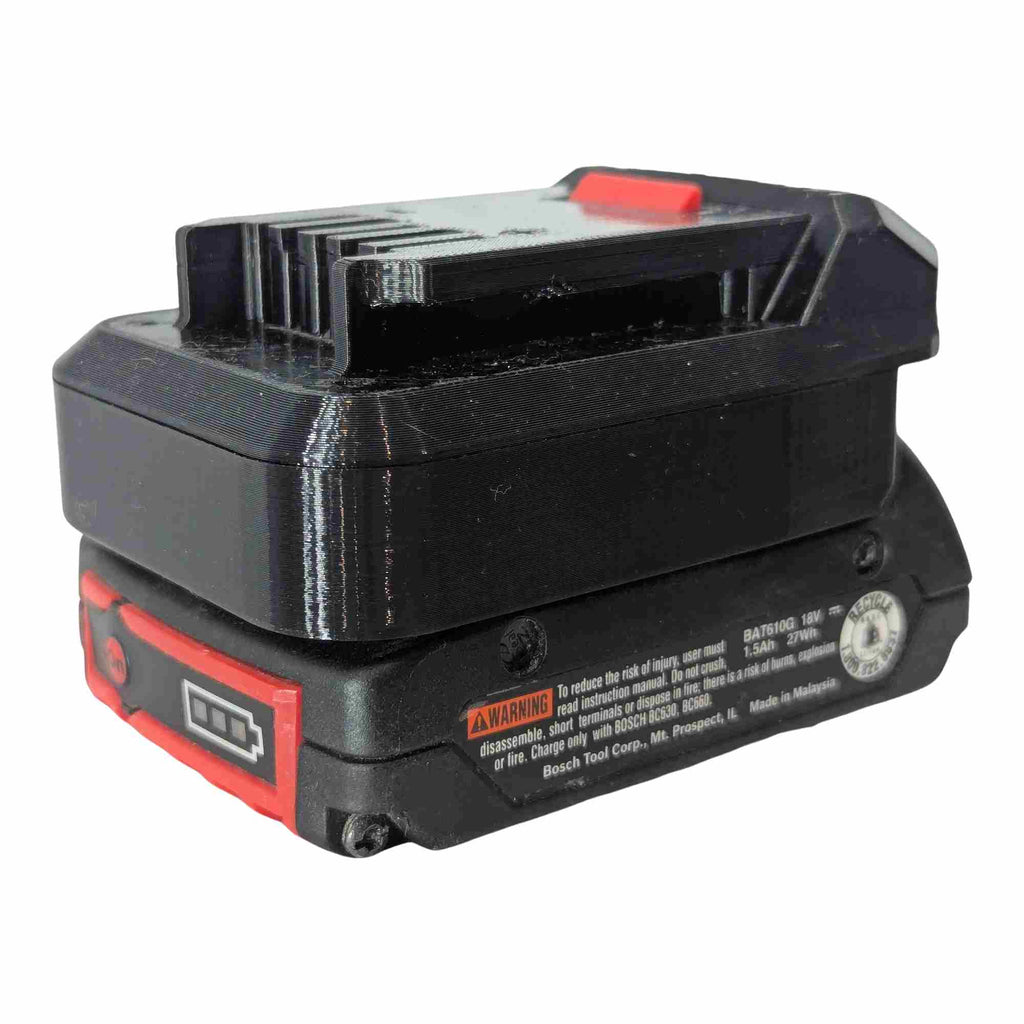 Bosch (Blue) 18V to Erbauer 18V EXT Battery Adapter