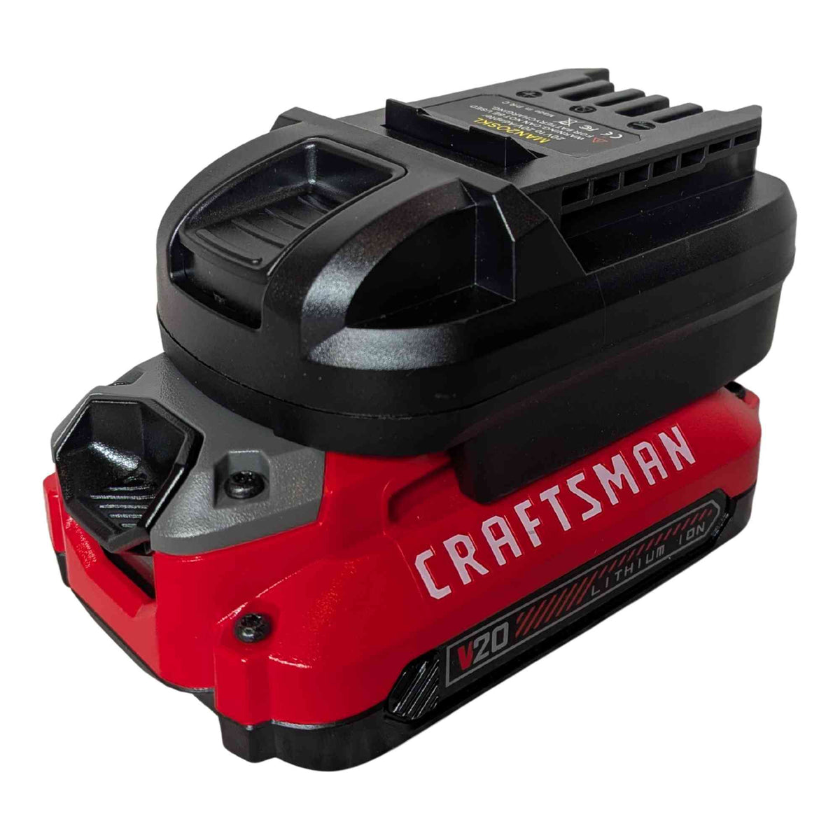 Craftsman 20V to Evolution 18V EXT Battery Adapter