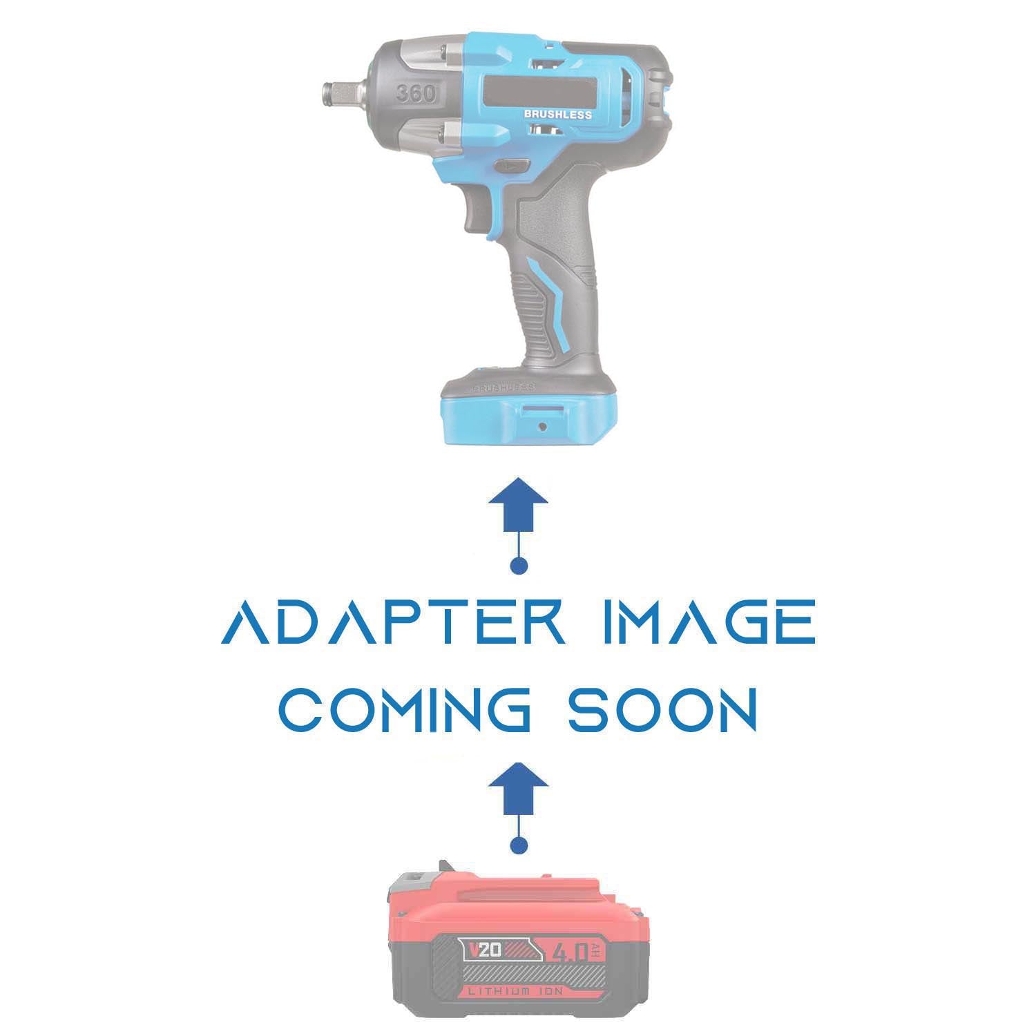 Craftsman 20V to Mastercraft 20V (Blue) Battery Adapter