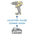 Hikoki 18V to DeWalt 20V Battery Adapter