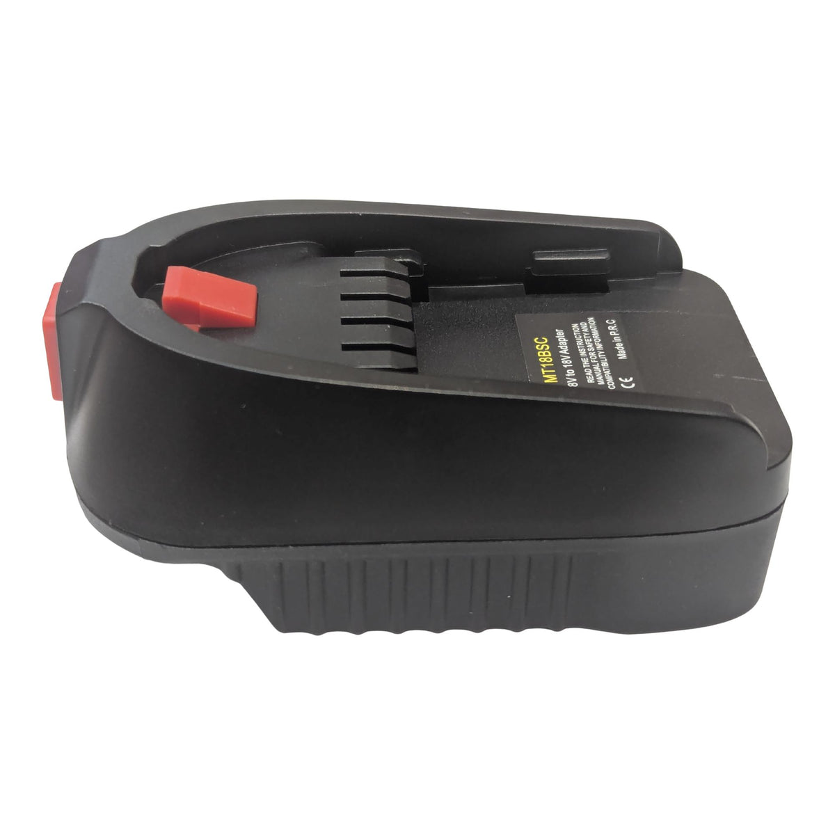 Makita 18V LXT to Bosch 18V PBA (Green) battery adapter - Bosch tool-side connection with the terminal comb