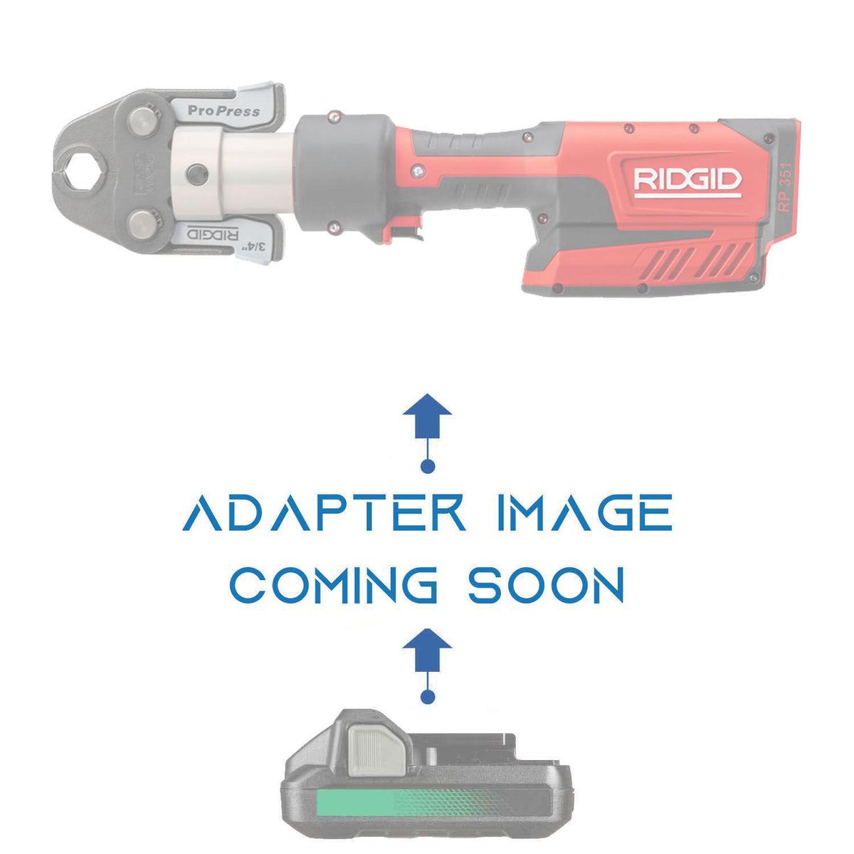 Metabo HPT 18V to RIDGID RED 18V Battery Adapter