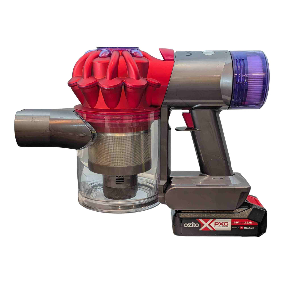 Ozito PXC 18V to Dyson V8 Battery Adapter