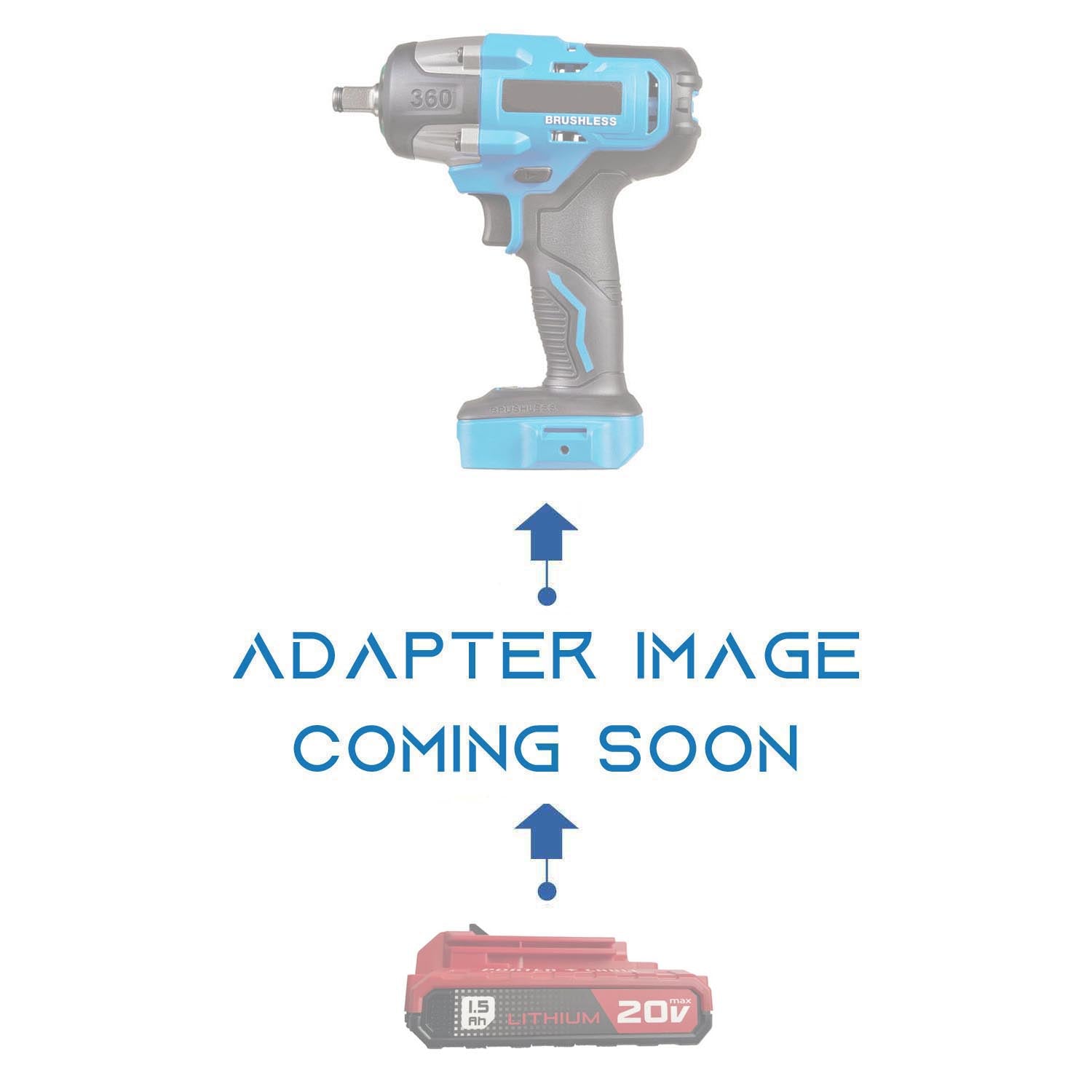 Porter Cable 20V to Mastercraft 20V (Blue) Battery Adapter