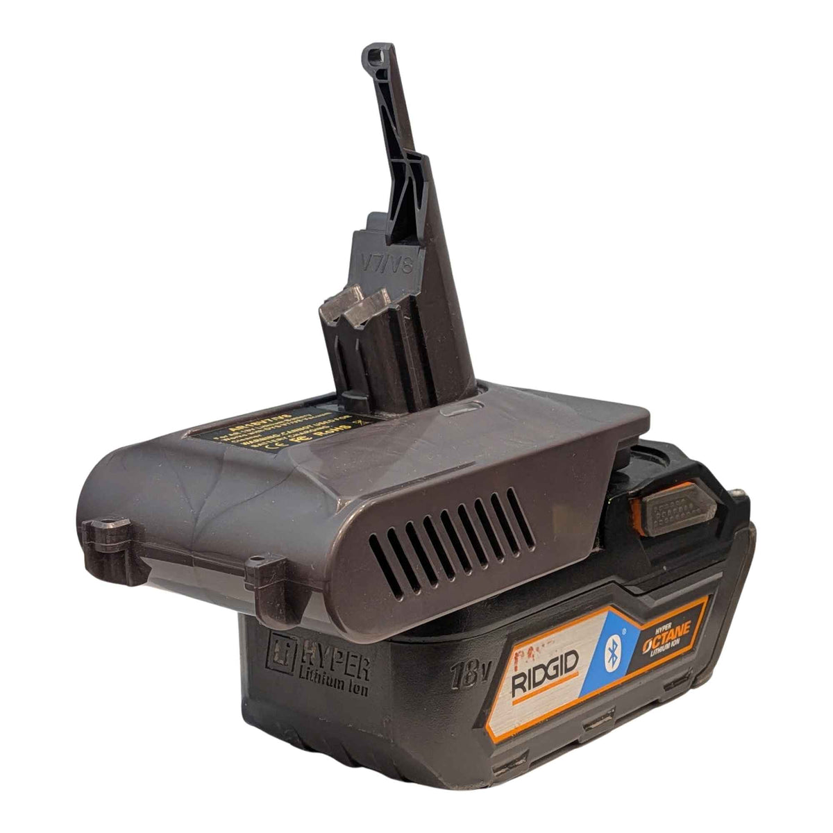 RIDGID 18V to Dyson V8 Battery Adapter