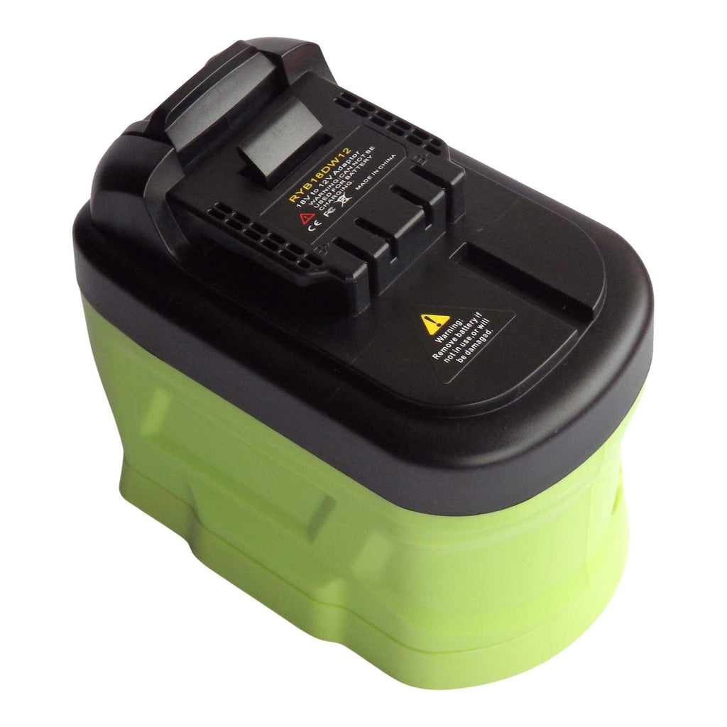 Ryobi 18V to DeWalt 12V Battery Adapter