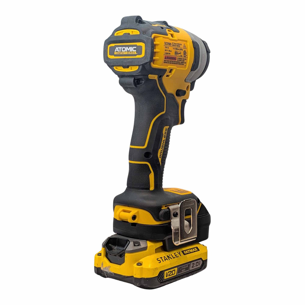 Stanley FATMAX V20 to DeWalt 20V Battery Adapter