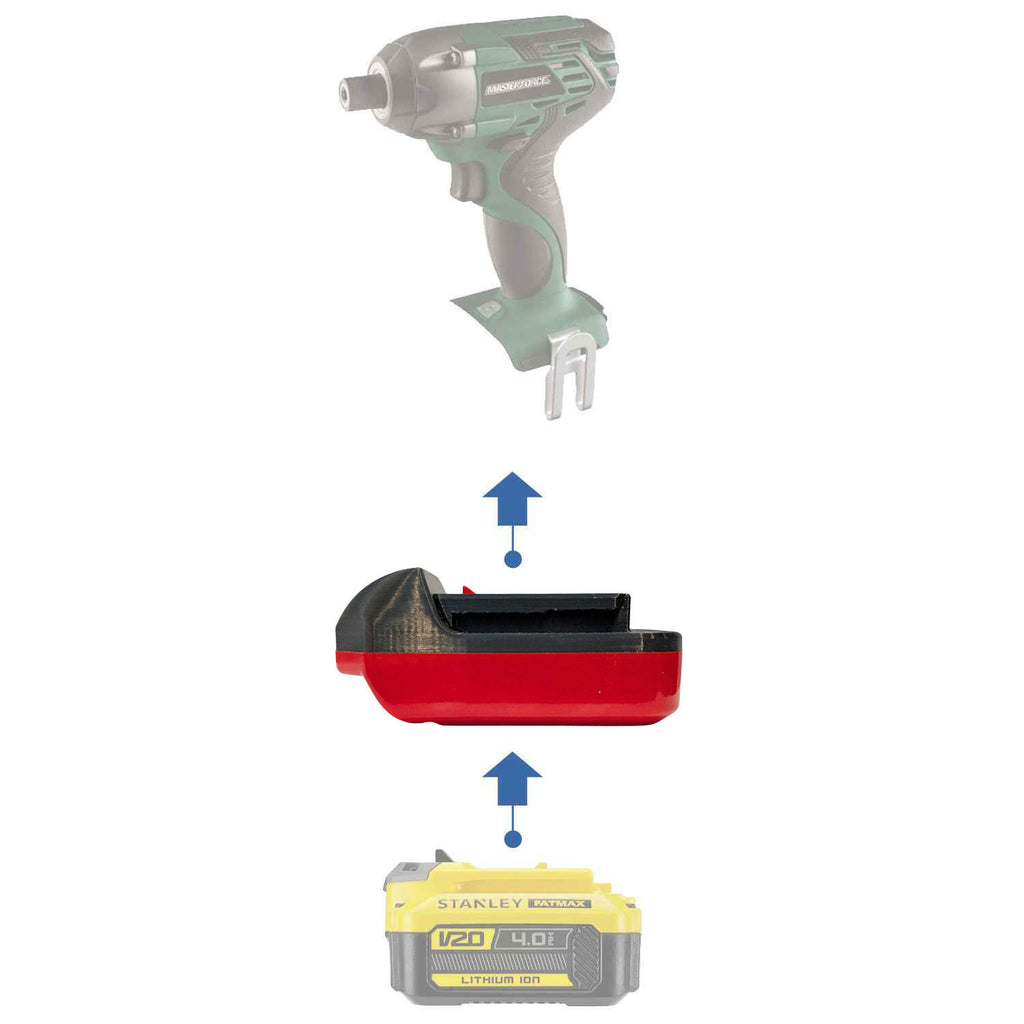 Stanley FATMAX V20 to Masterforce 20V Battery Adapter
