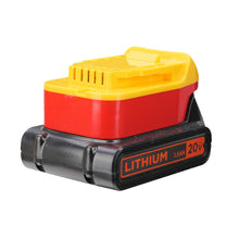 Load image into Gallery viewer, Black and Decker 20V to DeWalt 20V Battery Adapter
