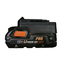 Load image into Gallery viewer, RIDGID 18V to DeWalt 20V Battery Adapter (ABS)
