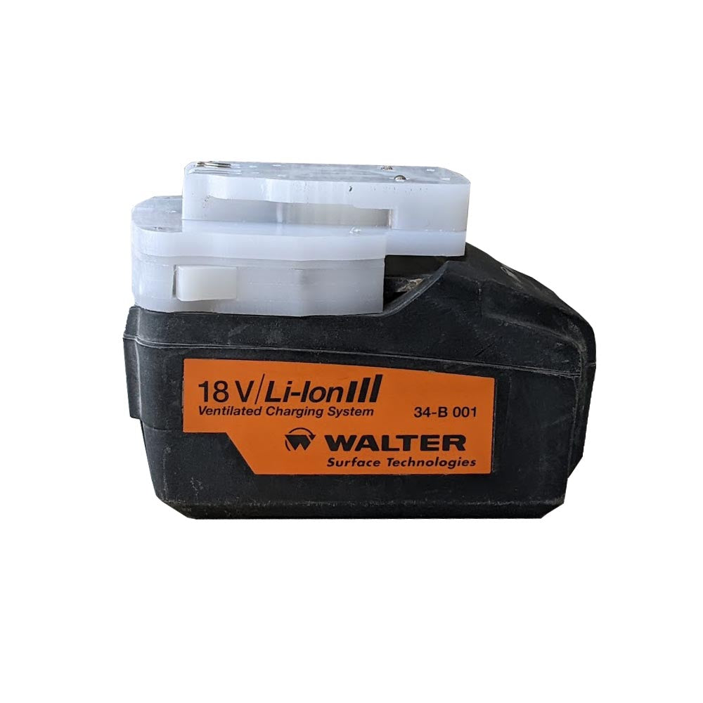 Walter 18V to DeWalt 20V Battery Adapter (Polypropylene)